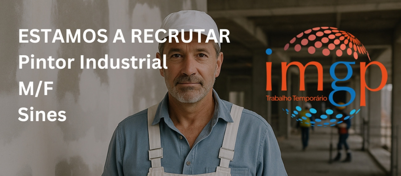 Pintor Industrial (M/F) — Sines